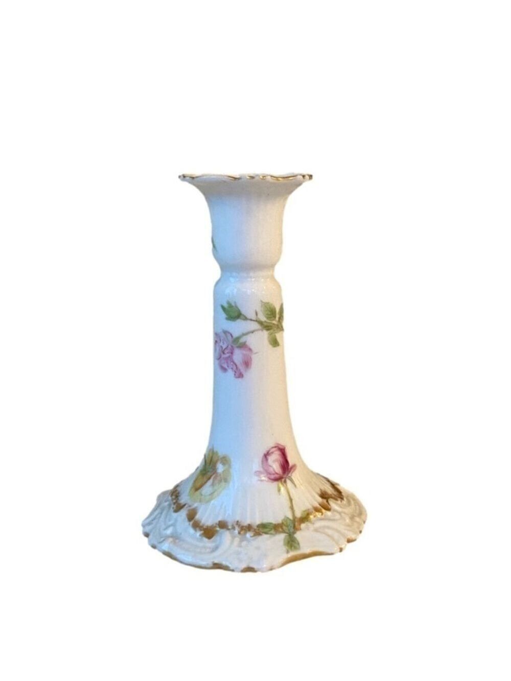 VINTAGE Limoges China Candlestick Holder - Picture 2 of 5